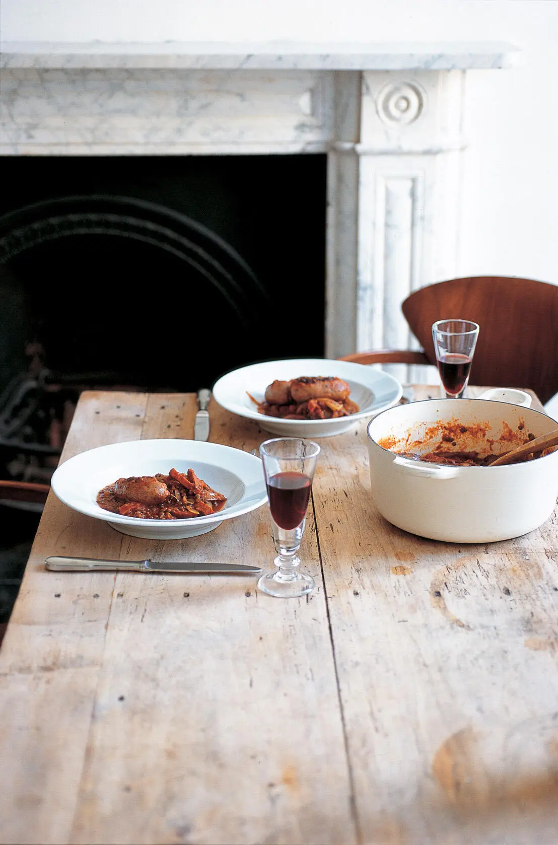 January 30 A sausage hotpot and a citrus tart The air is again clear and cold - фото 7