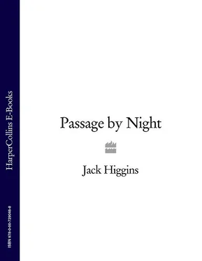 Jack Higgins Passage by Night обложка книги