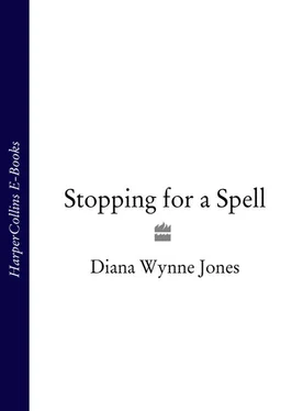 Diana Jones Stopping for a Spell обложка книги
