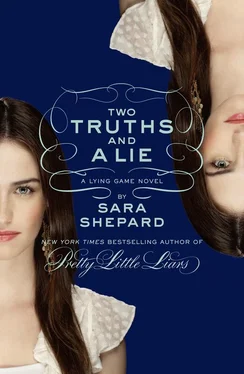 Sara Shepard Two Truths and a Lie: A Lying Game Novel обложка книги