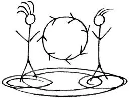 This flow in the space between you is like an energy field or an electrical - фото 5