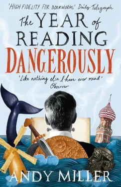Andy Miller The Year of Reading Dangerously: How Fifty Great Books Saved My Life обложка книги