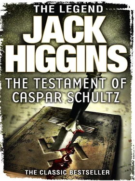 Jack Higgins The Testament of Caspar Schultz обложка книги