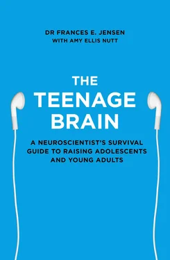 Frances Jensen The Teenage Brain: A neuroscientist’s survival guide to raising adolescents and young adults обложка книги