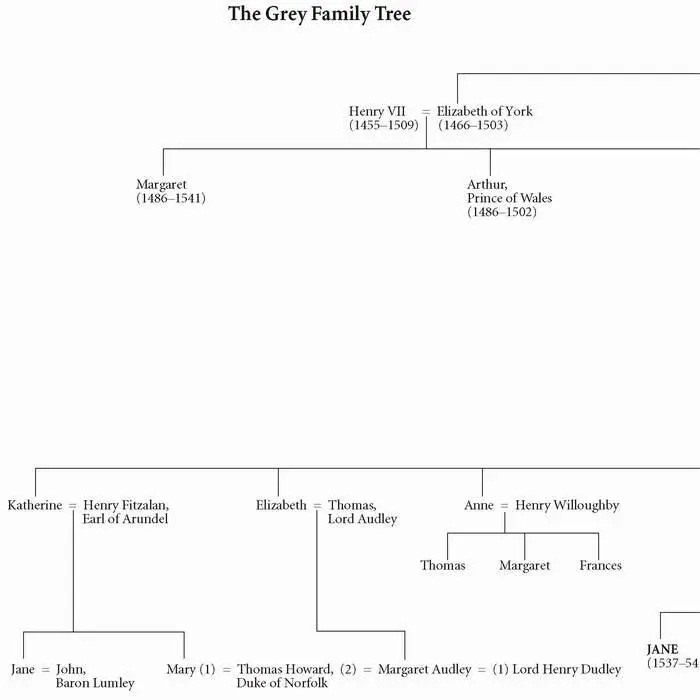 The Grey Family Tree The Dudley Family TreeShowing the claim of Henry - фото 2