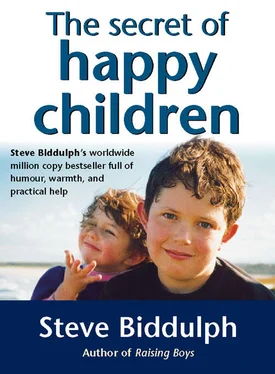 Steve Biddulph The Secret of Happy Children: A guide for parents обложка книги