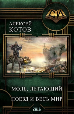 Алексей Котов Моль, летающий поезд и весь мир (СИ) обложка книги