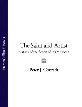 Peter Conradi The Saint and Artist: A Study of the Fiction of Iris Murdoch обложка книги