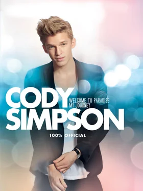 Cody Simpson Welcome to Paradise: My Journey обложка книги