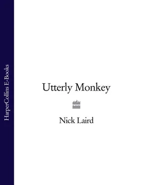 Nick Laird Utterly Monkey обложка книги