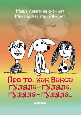 Маша Левитина Про то, как Вакса гуляла-гуляла, гуляла-гуляла обложка книги