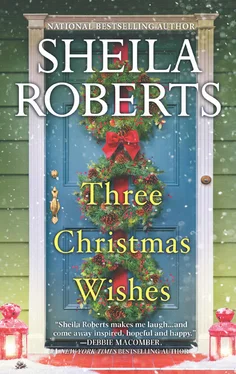 Sheila Roberts Three Christmas Wishes обложка книги