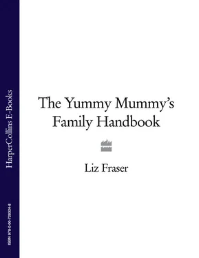 Liz Fraser The Yummy Mummy’s Family Handbook обложка книги