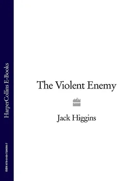 Jack Higgins The Violent Enemy обложка книги