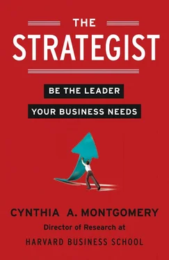 Cynthia Montgomery The Strategist: Be the Leader Your Business Needs обложка книги