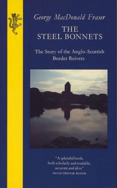 George Fraser The Steel Bonnets обложка книги