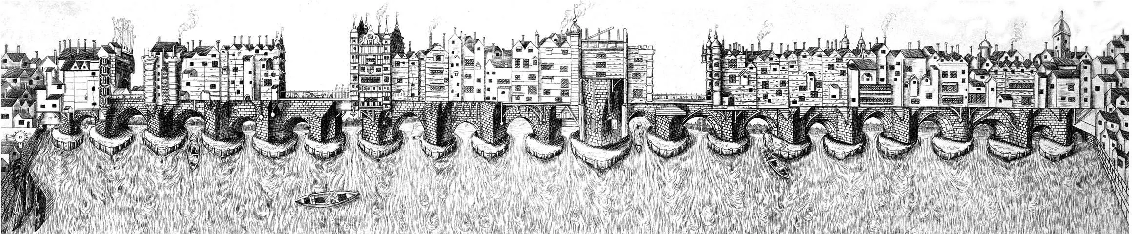 London Bridge London Bridge Boudica Hadrian Mellitus Alfred the Great William - фото 3