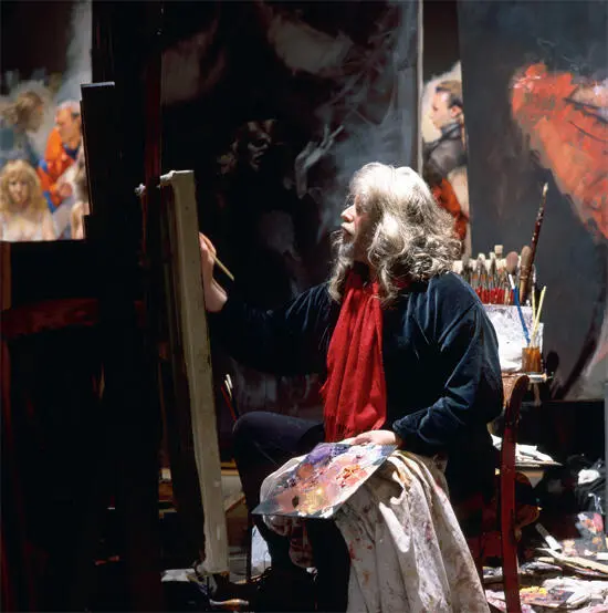 Lenkiewicz at work in his Barbican studio 1992 Foreword A short while after - фото 2