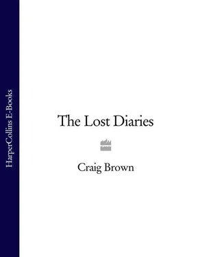 Craig Brown The Lost Diaries обложка книги