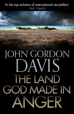 John Davis The Land God Made in Anger обложка книги