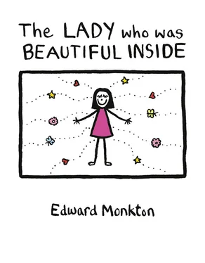 Edward Monkton The Lady who was Beautiful Inside обложка книги