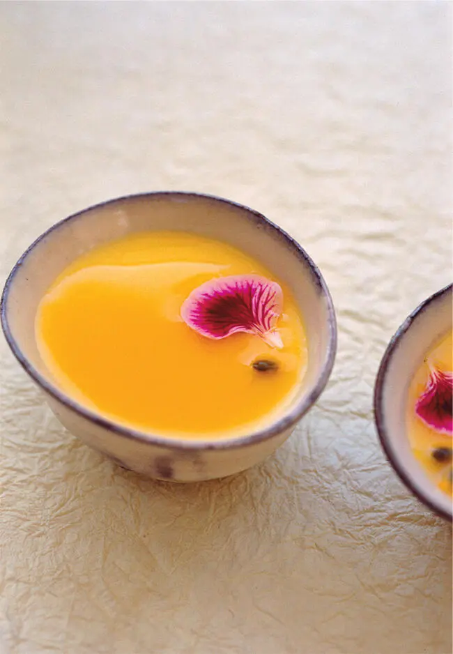 Passion fruit creams passion fruit 16 double cream 500ml caster sugar 150g - фото 25
