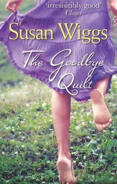 Susan Wiggs The Goodbye Quilt обложка книги