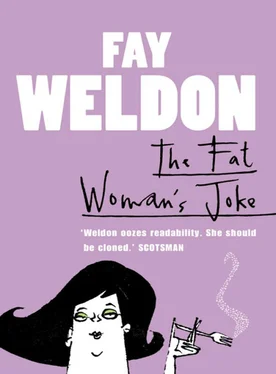 Fay Weldon The Fat Woman’s Joke обложка книги