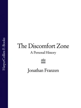 Jonathan Franzen The Discomfort Zone: A Personal History обложка книги