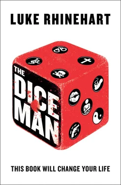 Luke Rhinehart The Dice Man обложка книги
