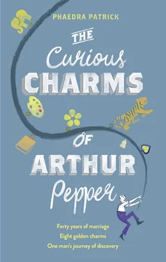Phaedra Patrick The Curious Charms Of Arthur Pepper обложка книги