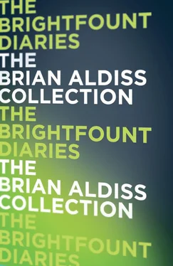 Brian Aldiss The Brightfount Diaries обложка книги