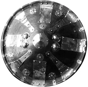 Ethiopian shield silver on buffalo skin nineteenth century Reproduced - фото 4
