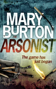 Mary Burton The Arsonist обложка книги