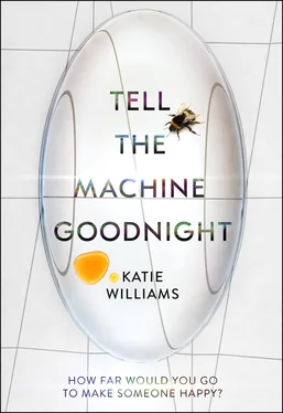 Katie Williams Tell the Machine Goodnight обложка книги