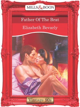 Elizabeth Bevarly Father Of The Brat обложка книги
