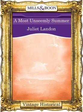 Juliet Landon A Most Unseemly Summer обложка книги
