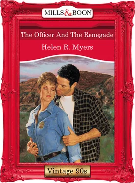 Helen Myers The Officer And The Renegade обложка книги