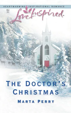 Marta Perry The Doctor's Christmas обложка книги