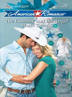 Marin Thomas The Cowboy and the Angel обложка книги