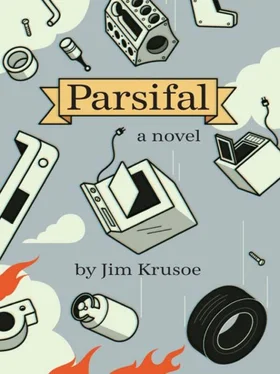 Jim Krusoe Parsifal обложка книги