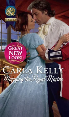 Carla Kelly Marrying the Royal Marine обложка книги