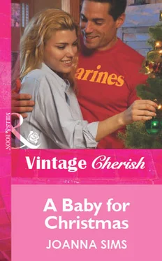 Joanna Sims A Baby For Christmas обложка книги