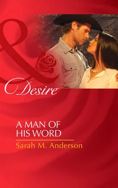 Sarah Anderson A Man of His Word обложка книги