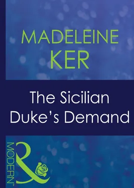 Madeleine Ker The Sicilian Duke's Demand обложка книги