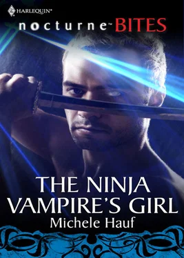 Michele Hauf The Ninja Vampire's Girl обложка книги