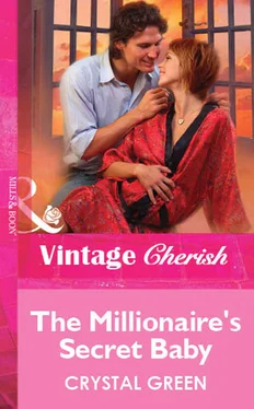 Crystal Green The Millionaire's Secret Baby обложка книги