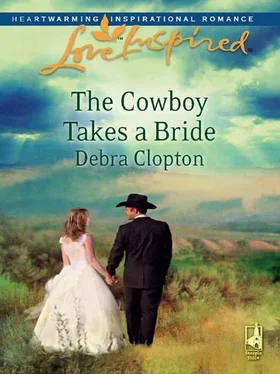 Debra Clopton The Cowboy Takes a Bride обложка книги