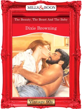 Dixie Browning The Beauty, The Beast And The Baby обложка книги