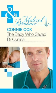 Connie Cox The Baby Who Saved Dr Cynical обложка книги